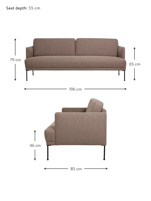 Sofa Fluente (3 Plazas)