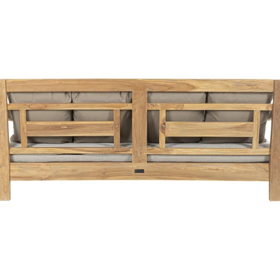 Sofa Grande Para Exterior De Madera Bali (4 Plazas)