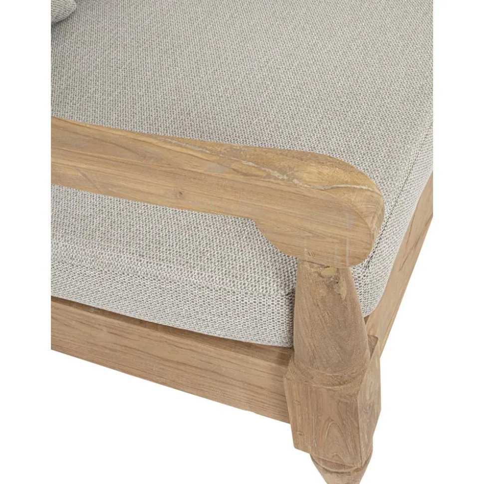 Sofa Grande Para Exterior De Madera Bali (4 Plazas)