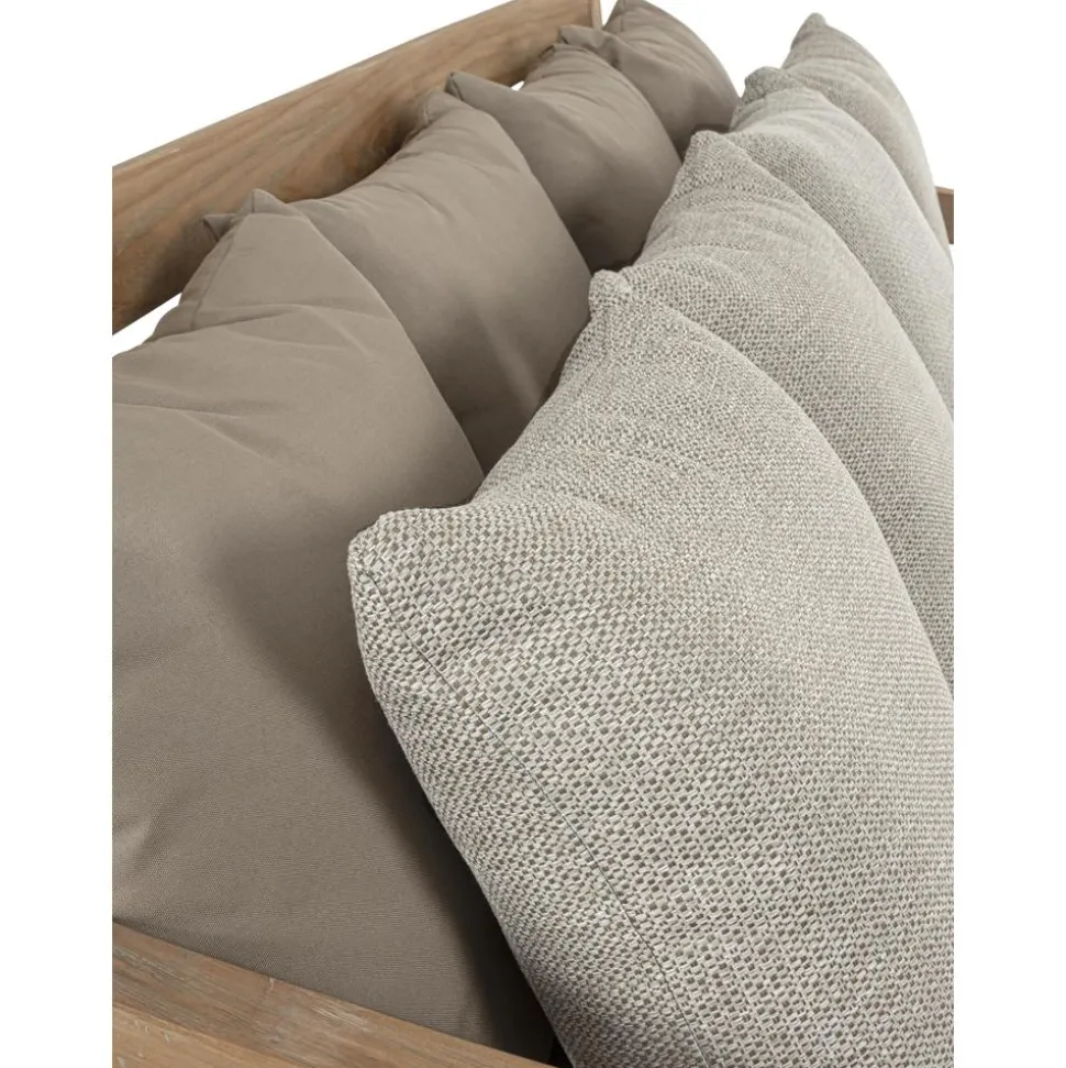 Sofa Grande Para Exterior De Madera Bali (4 Plazas)
