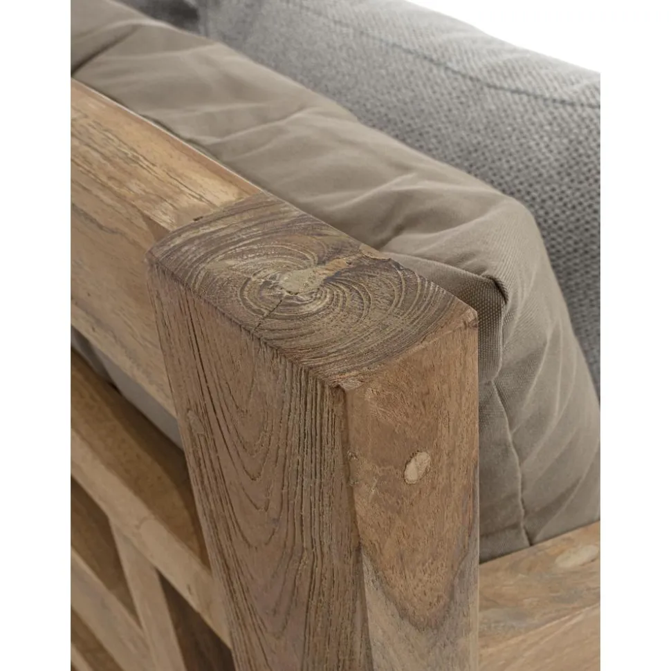 Sofa Grande Para Exterior De Madera Bali (4 Plazas)