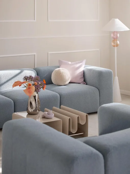 Sofa Modular Boucle Lena (4 Plazas)