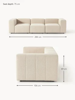 Sofa Modular Boucle Lena (4 Plazas)