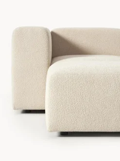 Sofa Modular Boucle Lena (4 Plazas), Con Reposapies
