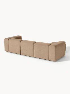 Sofa Modular Boucle Lena (4 Plazas), Con Reposapies