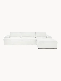 Sofa Modular Con Reposapies Russell (4 Plazas), Desenfundable