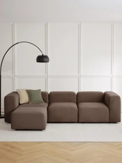 Sofa Modular Con Reposapies Lena (4 Plazas)