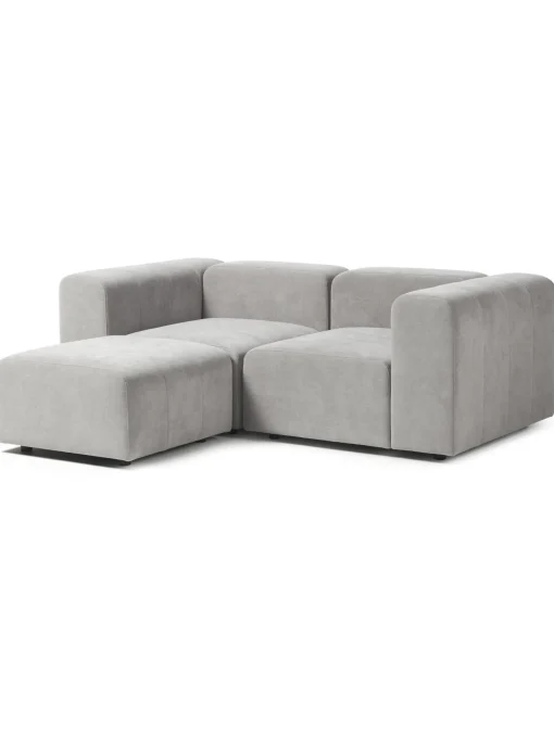 Sofa Modular Con Reposapies Lena (3 Plazas)