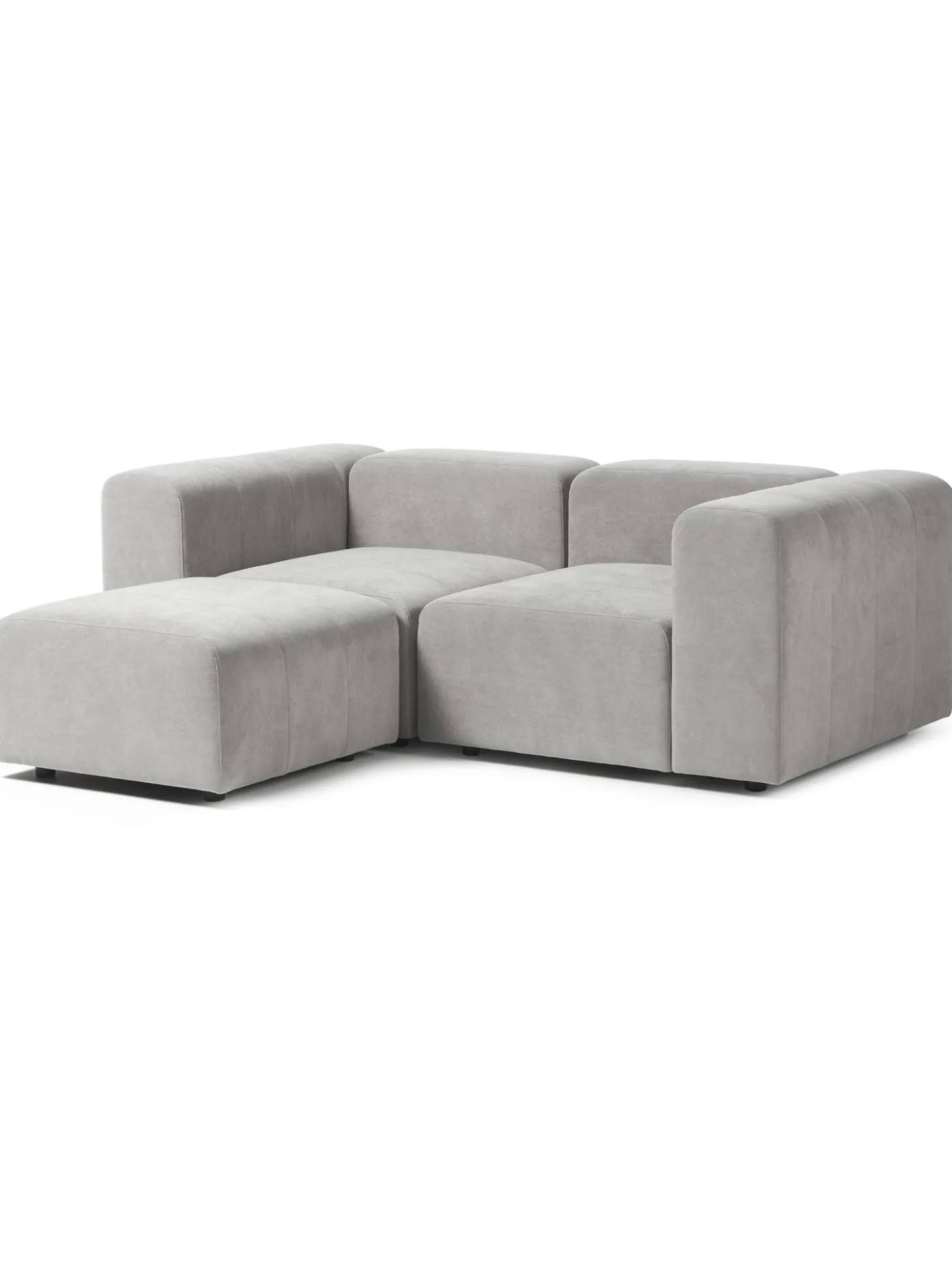 Sofa Modular Con Reposapies Lena (3 Plazas)