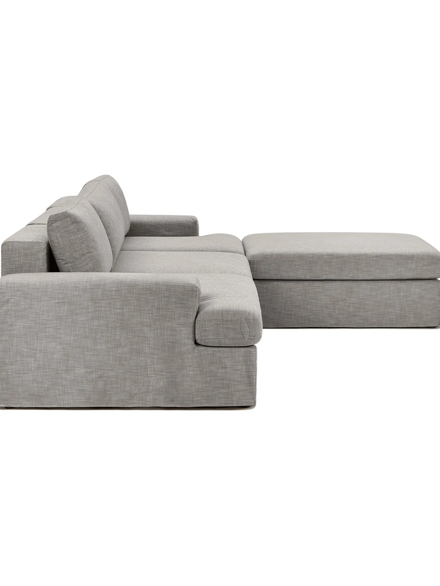 Sofa Modular Con Reposapies Russell (4 Plazas), Desenfundable