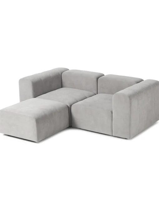 Sofa Modular Con Reposapies Lena (3 Plazas)