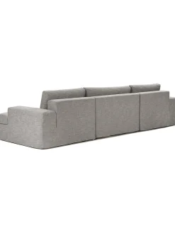 Sofa Modular Con Reposapies Russell (4 Plazas), Desenfundable