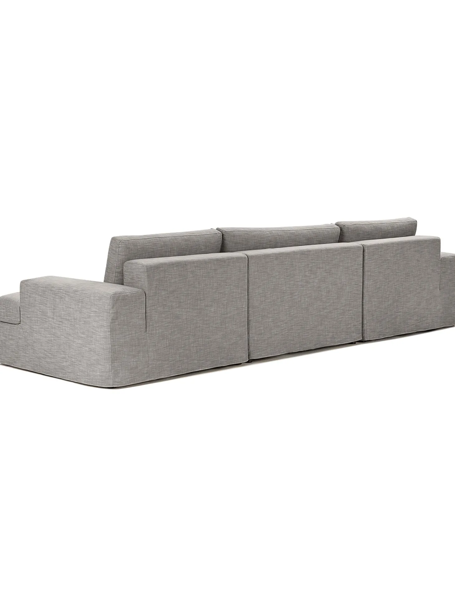 Sofa Modular Con Reposapies Russell (4 Plazas), Desenfundable