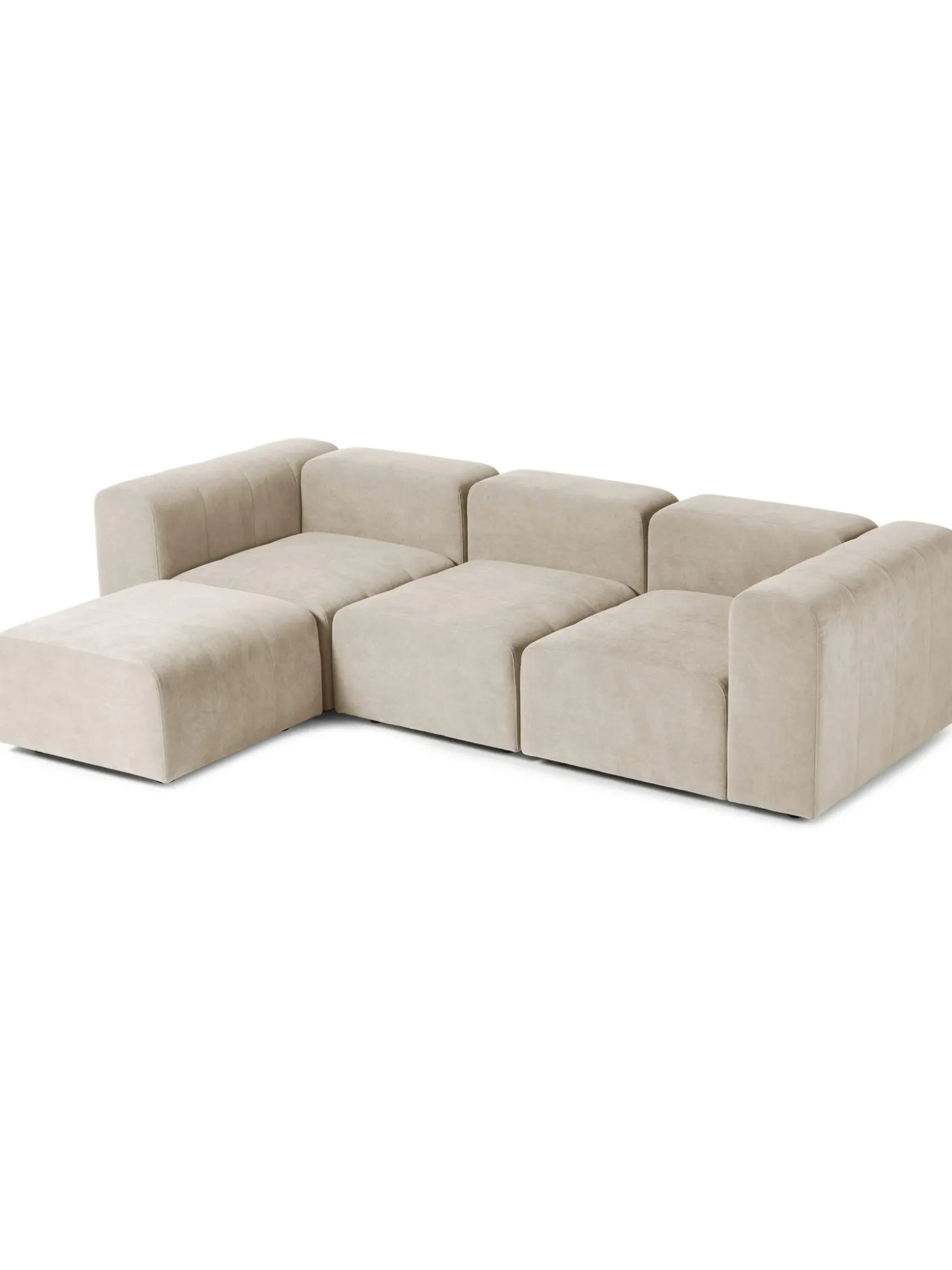 Sofa Modular Con Reposapies Lena (4 Plazas)