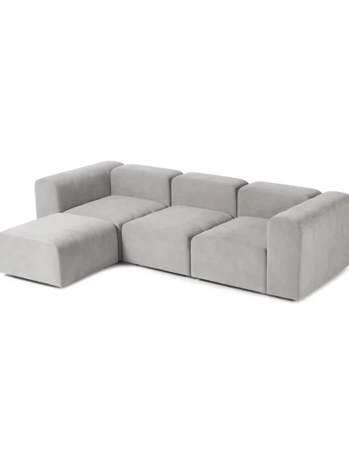 Sofa Modular Con Reposapies Lena (4 Plazas)