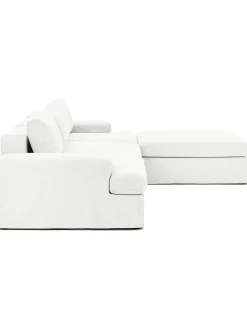 Sofa Modular Con Reposapies Russell (4 Plazas), Desenfundable