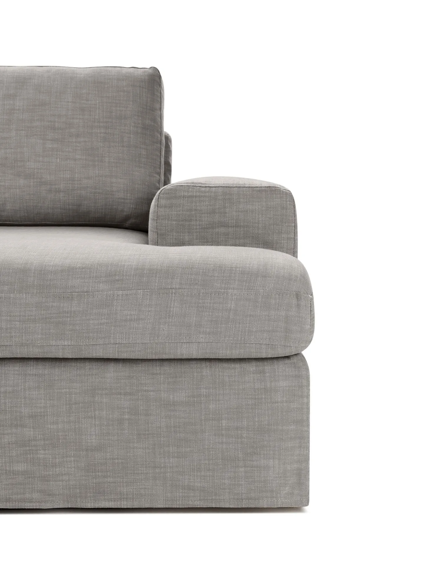 Sofa Modular Con Reposapies Russell (4 Plazas), Desenfundable