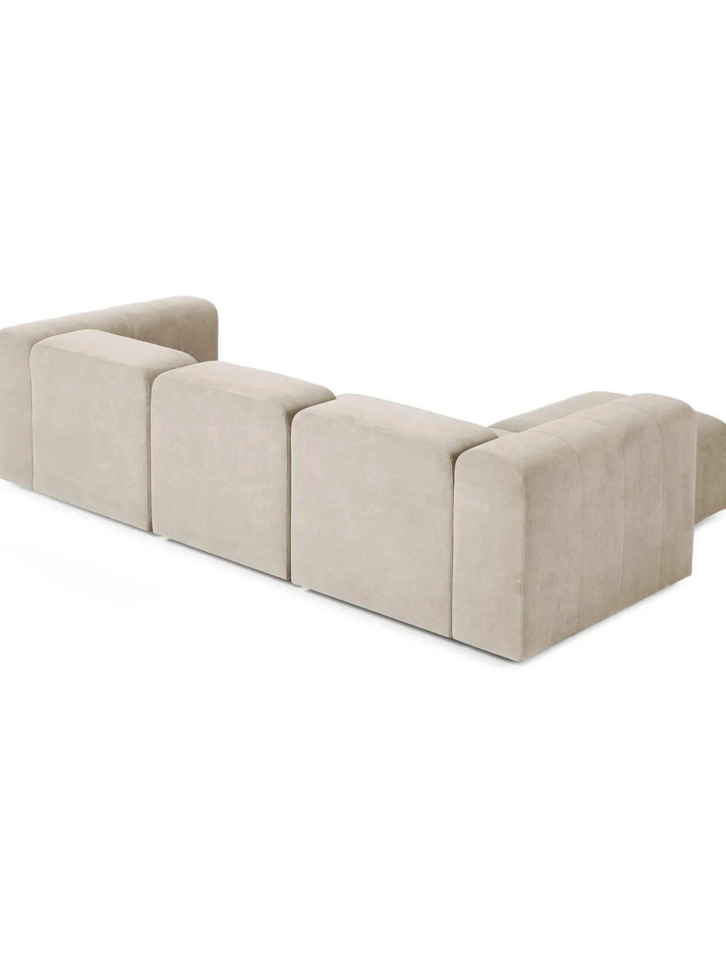 Sofa Modular Con Reposapies Lena (4 Plazas)