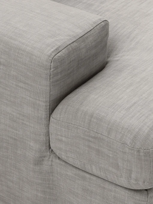 Sofa Modular Con Reposapies Russell (4 Plazas), Desenfundable