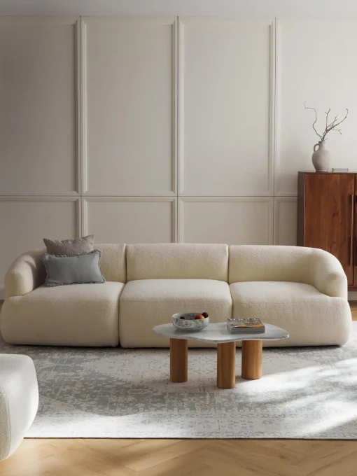 Sofa Modular De Borreguillo Sofia (3 Plazas)