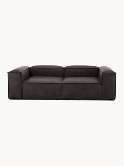 Sofa Modular De Cuero Reciclado Lennon (3 Plazas)