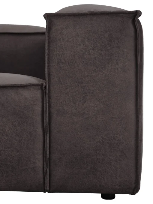 Sofa Modular De Cuero Reciclado Lennon (3 Plazas)