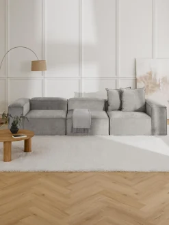 Sofa Modular De Pana Lennon (4 Plazas)