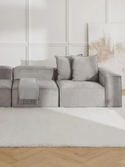 Sofa Modular De Pana Lennon (4 Plazas)