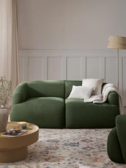 Sofa Modular En Tejido Boucle Sofia (2 Plazas)