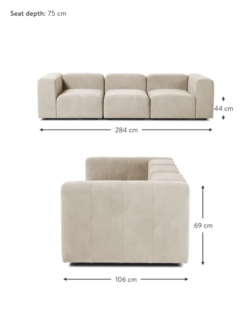 Sofa Modular Lena (3 Plazas)