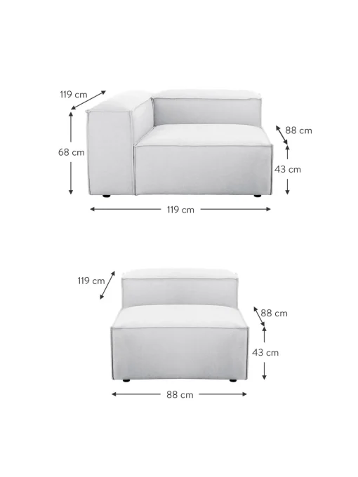 Sofa Modular Lennon (4 Plazas)