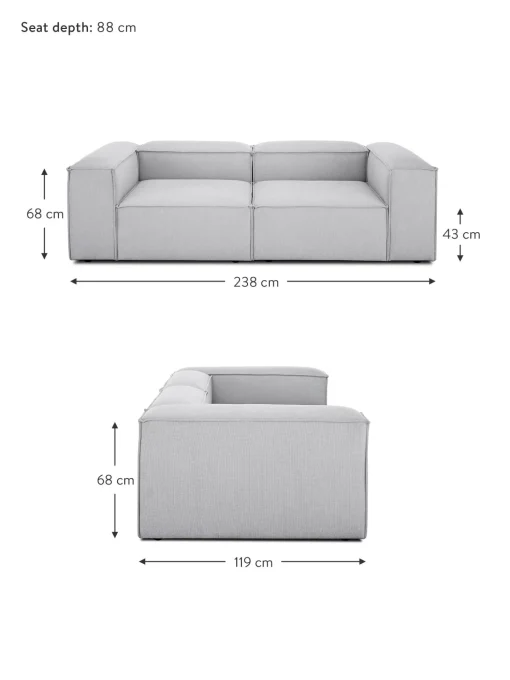 Sofa Modular Lennon (3 Plazas)
