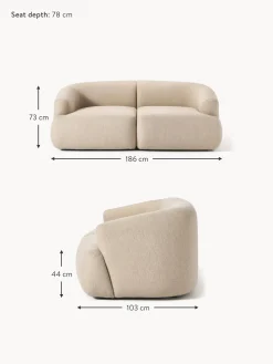 Sofa Modular Sofia (2 Plazas)