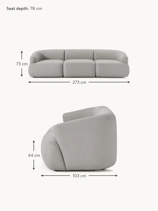 Sofa Modular Sofia (3 Plazas)