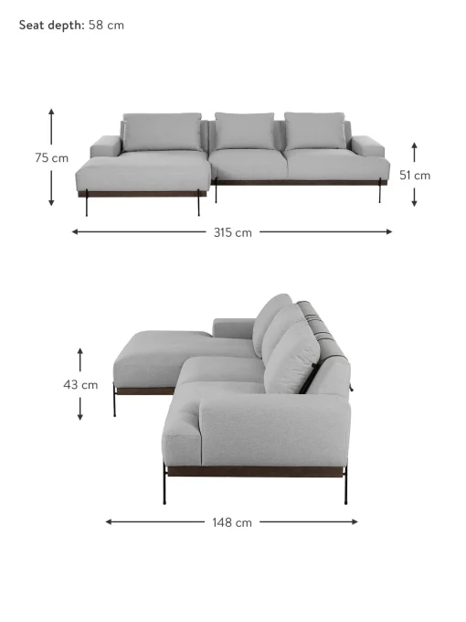 Sofa Rinconera Brooks