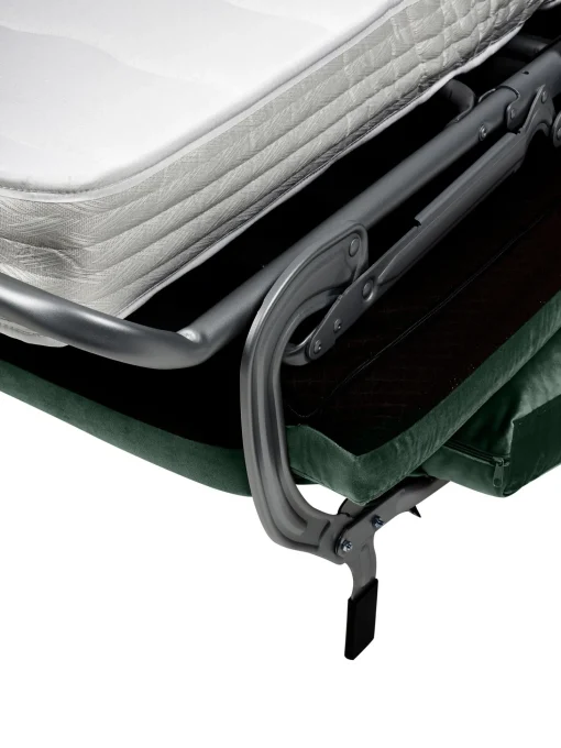 Sofa Rinconera Cama De Terciopelo Luna (3 Plazas), Con Colchon