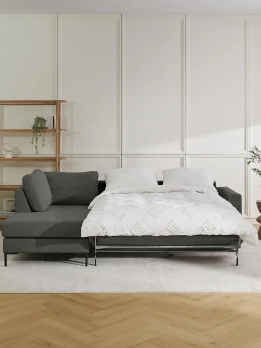 Sofa Rinconera Cama Luna (3 Plazas), Con Colchon