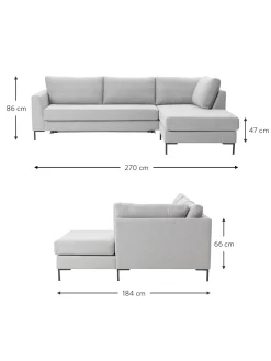 Sofa Rinconera Cama Luna (3 Plazas), Con Colchon