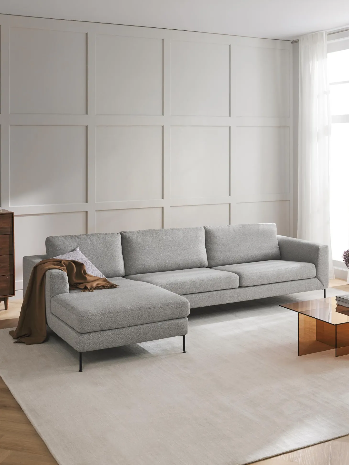 Sofa Rinconera Cucita (4 Plazas)