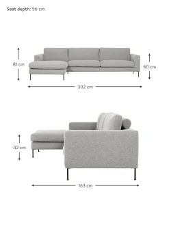 Sofa Rinconera Cucita (4 Plazas)