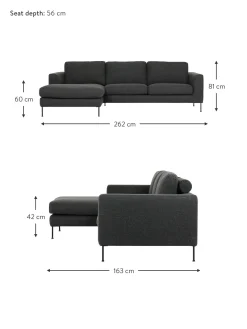 Sofa Rinconera Cucita (3 Plazas)