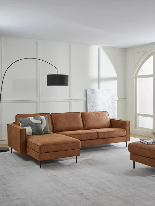 Sofa Rinconera De Cuero Reciclado Hunter