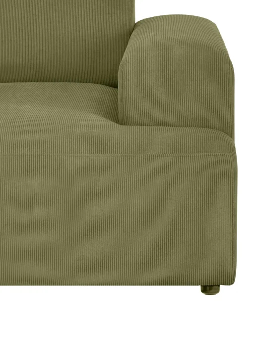 Sofa Rinconera De Pana Melva (4 Plazas)