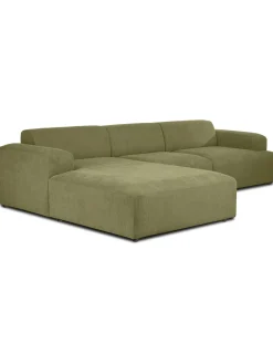 Sofa Rinconera De Pana Melva (4 Plazas)
