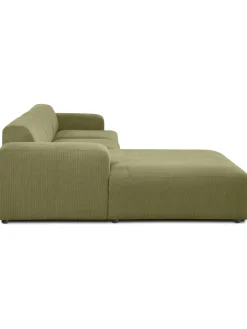 Sofa Rinconera De Pana Melva (4 Plazas)