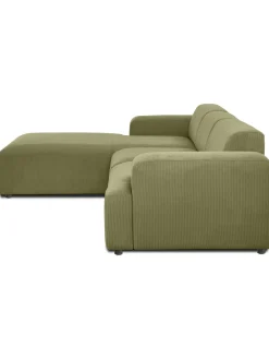 Sofa Rinconera De Pana Melva (4 Plazas)