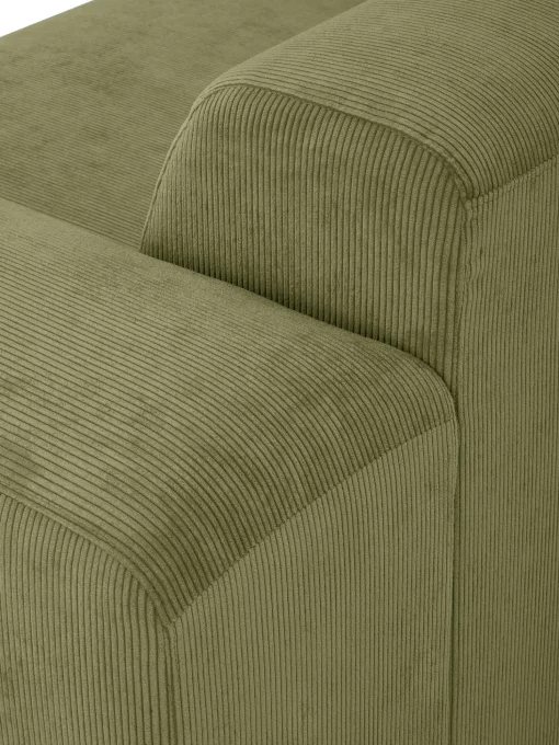 Sofa Rinconera De Pana Melva (4 Plazas)