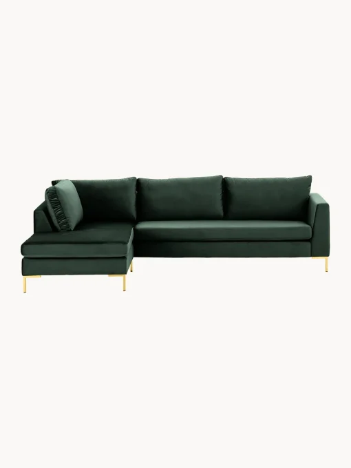 Sofa Rinconera De Terciopelo Luna