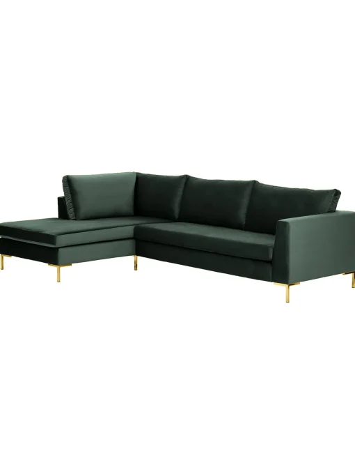 Sofa Rinconera De Terciopelo Luna