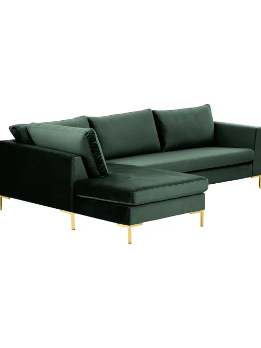 Sofa Rinconera De Terciopelo Luna